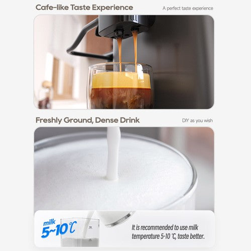 HiBREW H16 automaattinen espressokone jauhimella, 20 Bar