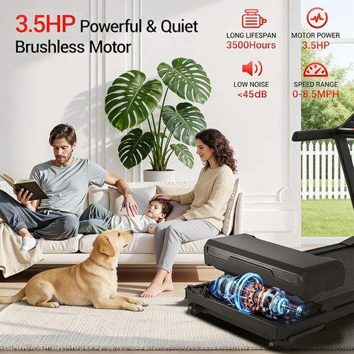 ROBORE L20 Juoksumatto, 3,5 hv Harjaton Moottori, 15 % Säädettävä Kallistus, 14 km/h