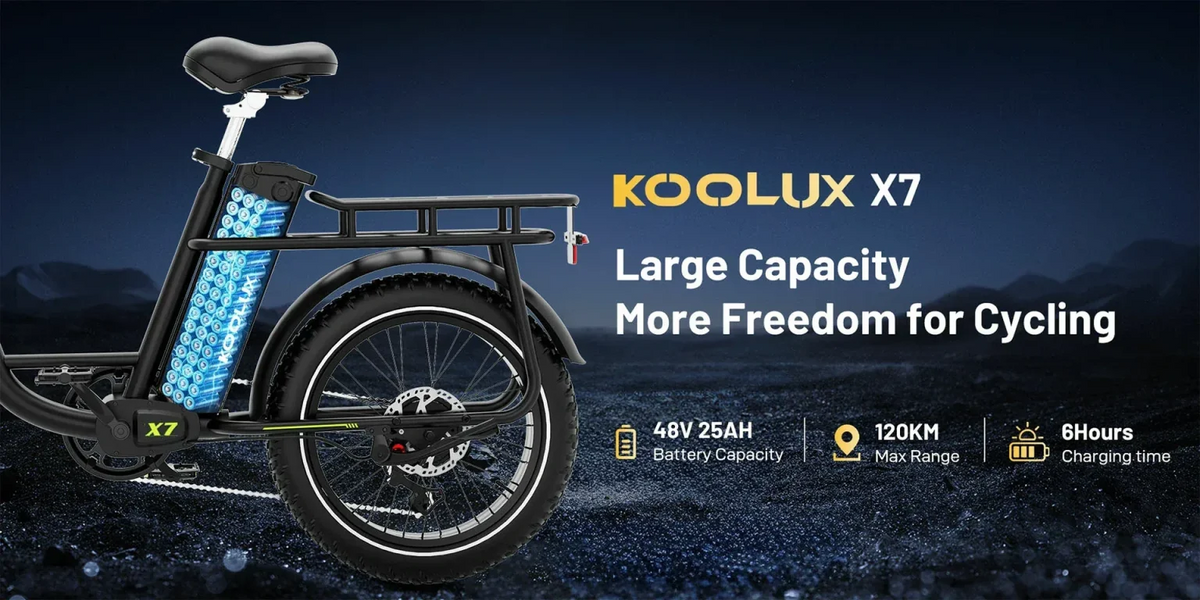 KOOLUX X7 sähköpyörä 750W 25Ah