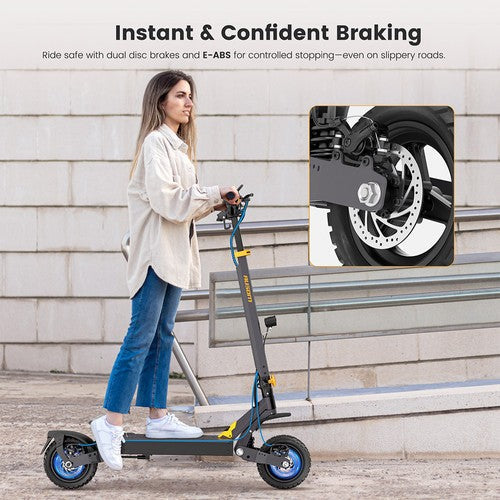 Ausom L1 sähköpotkulauta, 800 W moottori, 48 V 15,6 Ah