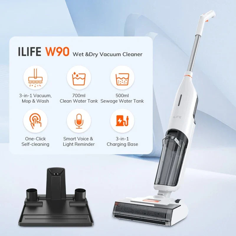 ILIFE W90 varsi-imuri kuiva- ja märkäkäyttöön