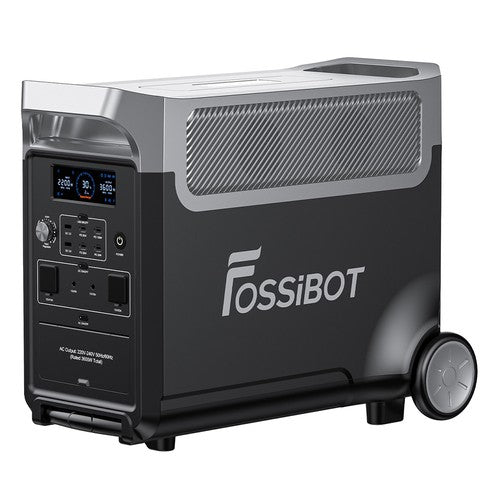 FOSSiBOT F3600 Pro kannettava virtalähde, 3840 Wh LiFePO4-akku, maks. 11520 Wh laajennuskapasiteetti, 3600 W