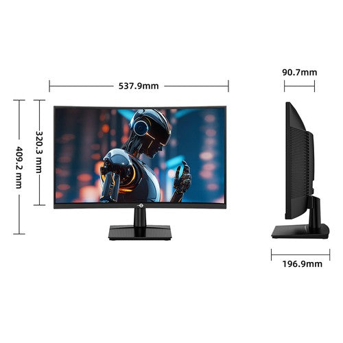 TITAN ARMY C24A1H -pelinäyttö 23,6 tuumaa 240 Hz