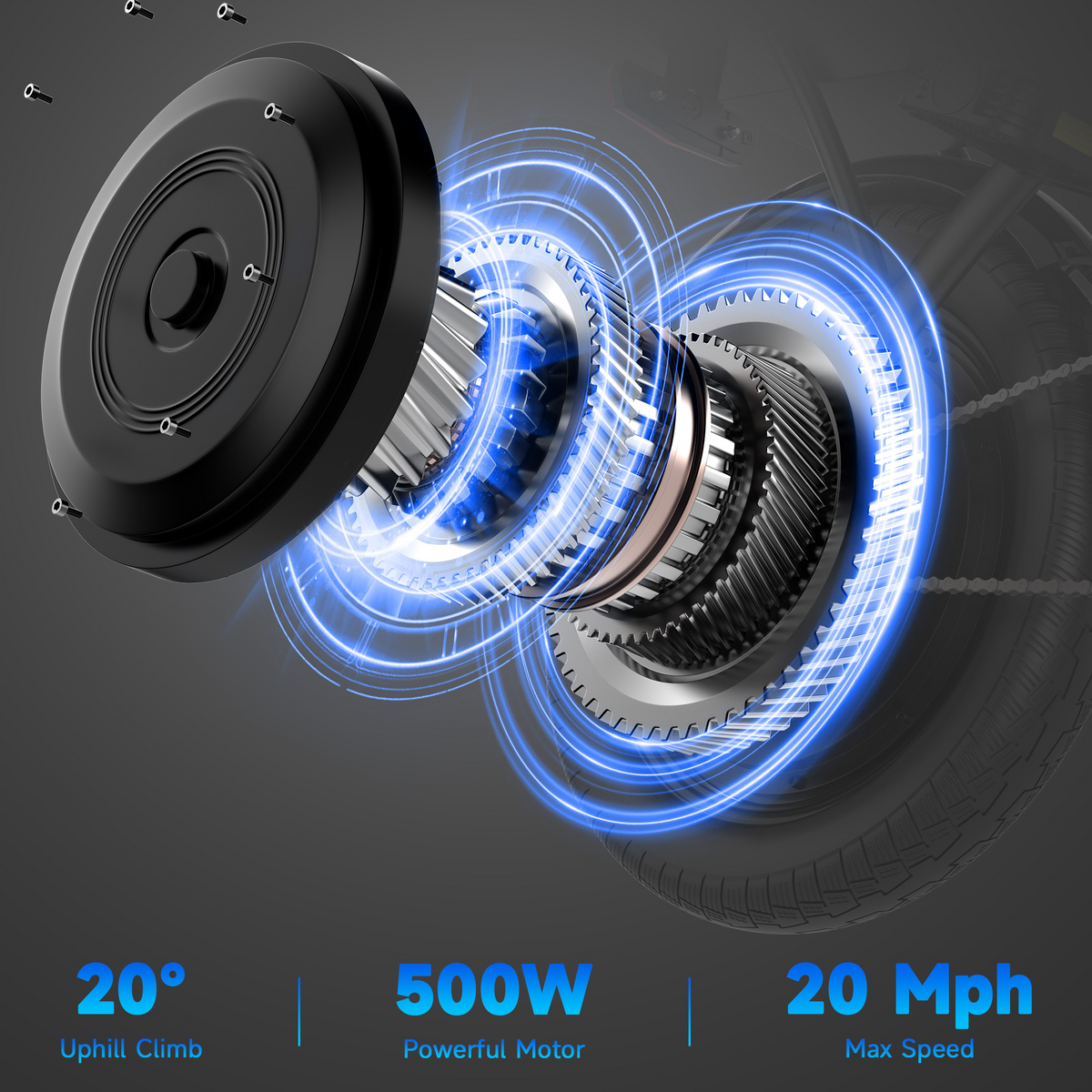 AOVOPRO X14 sähköpyörä 500W