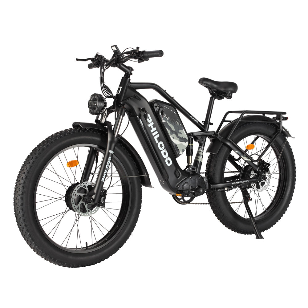 PHILODO Jumbo Dual Motor Dual Battery Full Suspension -sähköpyörä