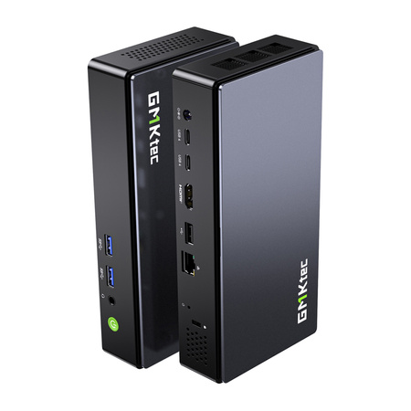 GMKtec K13 Mini PC, Core Ultra 7 256V, 16 Gt RAM, 512 Gt tallennustila, Windows 11 Pro