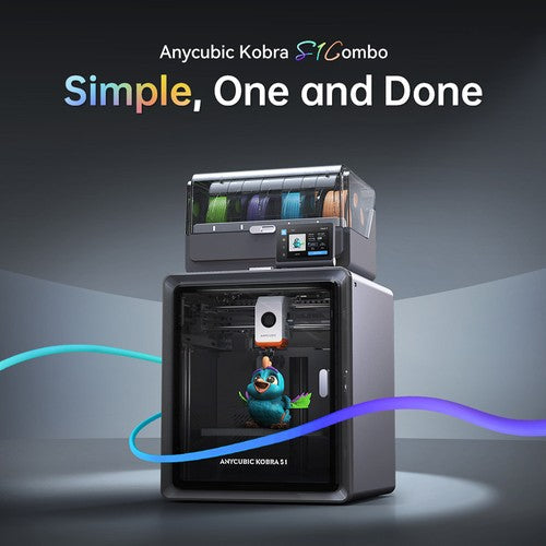 Anycubic Kobra S1 Combo 3D-tulostin