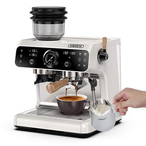 HiBREW H7B -espressokone, kaksoislämmitysjärjestelmä, 58 mm:n suodatinpussi