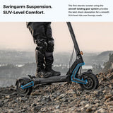 Ausom L2 Max sähköpotkulauta, 2 * 1000 W moottori, 48 V 20,8 Ah