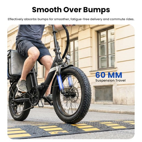Touroll S3 Step-Thru -sähköpyörä, 250 W moottori, 36 V 13 Ah