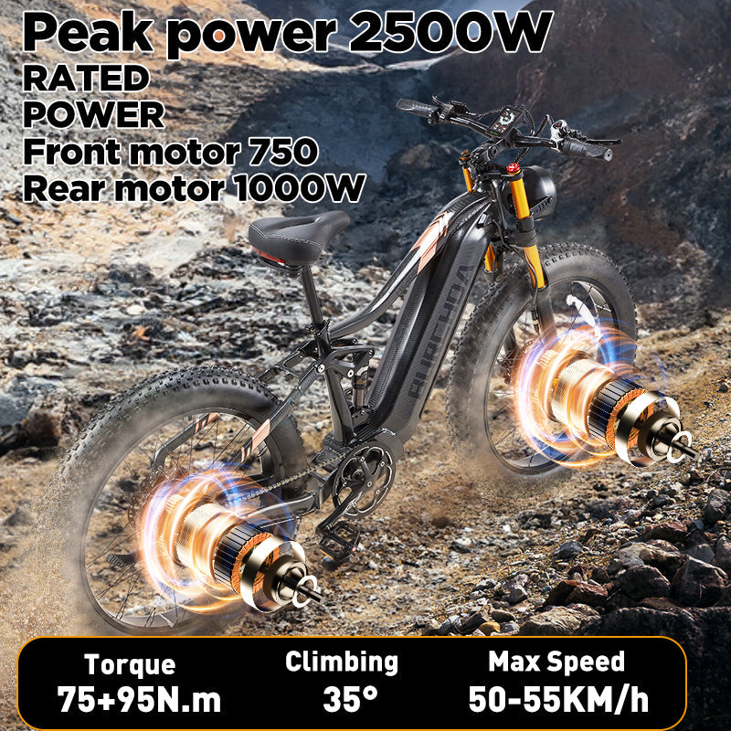 Burchda HC26 sähköpyörä 2500W