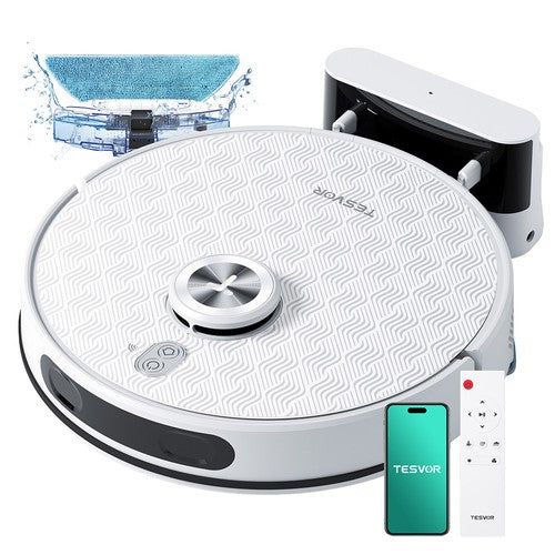 Tesvor S8 Pro 2-in-1-robotti-imuri moppaustoiminnolla, 6000 Pa