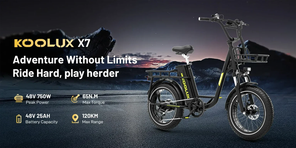 KOOLUX X7 sähköpyörä 750W 25Ah