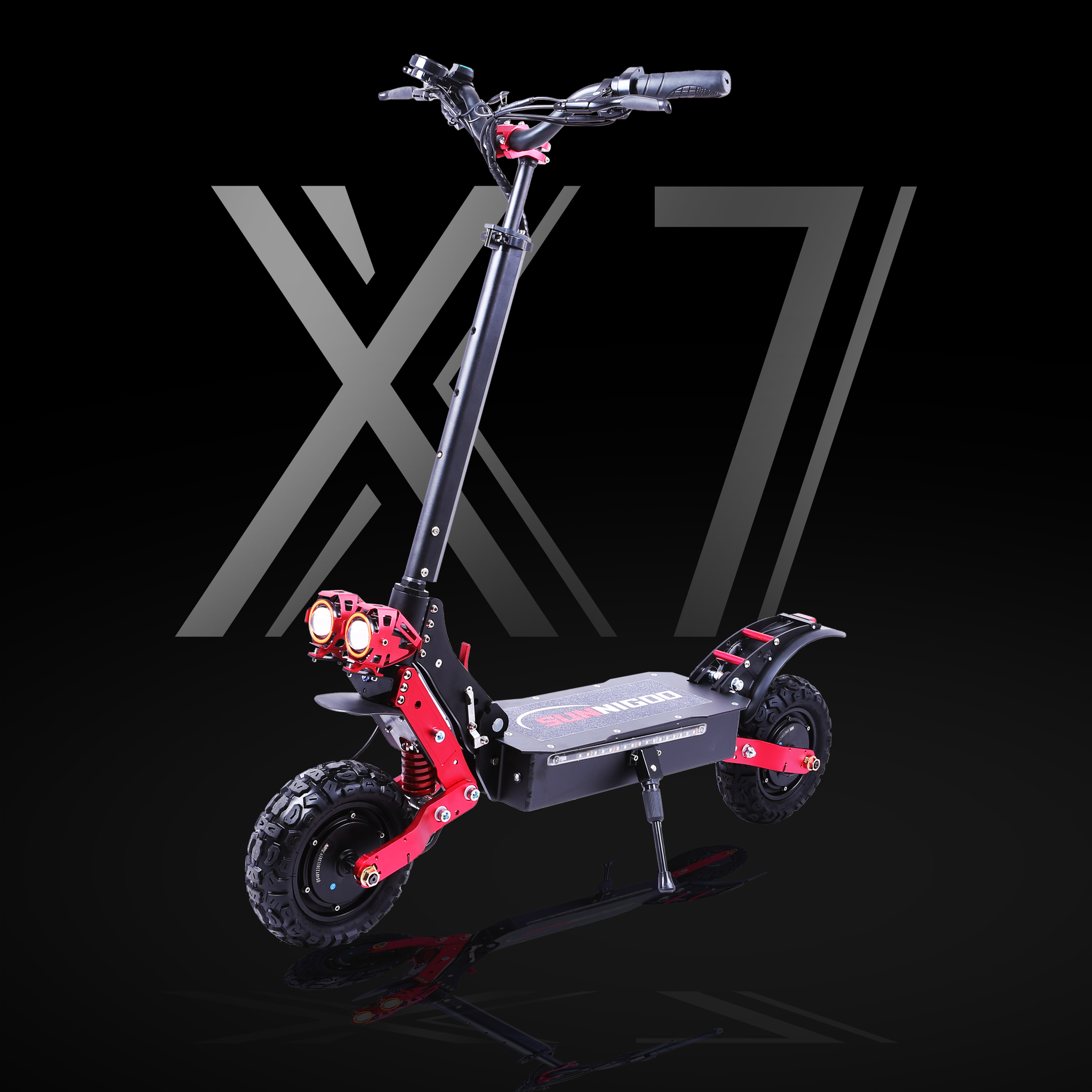 Sähköpotkulauta ES-X7 1800W * 2 kaksoismoottori