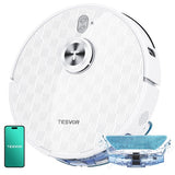 Tesvor S8 Pro 2-in-1-robotti-imuri moppaustoiminnolla, 6000 Pa