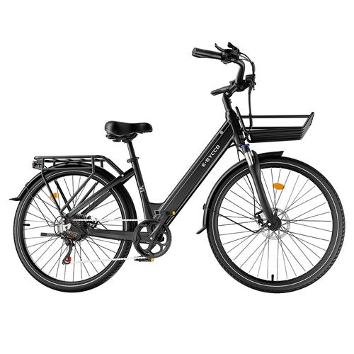 E·Bycco V1 sähköpyörä, 250 W moottori, 36 V 15,6 Ah