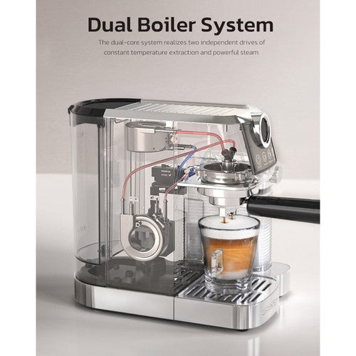 HiBREW H13A 3 in 1 puoliautomaattinen kahvinkeitin, 6 kahvitilaa