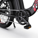 DRVETION CTR26 1000W sähköpyörä, 26"×4.0" läskipyörä, 48V 15Ah Samsung