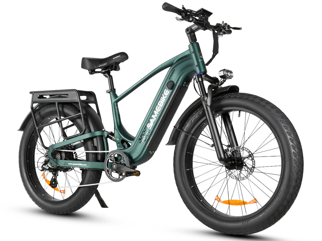 SAMEBIKE STORM 1000W -sähkömaastopyörä paksurenkailla