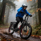 DRVETION CTR26 1000W sähköpyörä, 26"×4.0" läskipyörä, 48V 15Ah Samsung