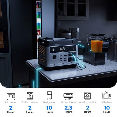 OUKITEL P2001 Plus kannettava virtalähde 2400W AC