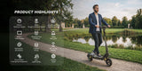 OOTD T08 sähköpotkulauta 800W