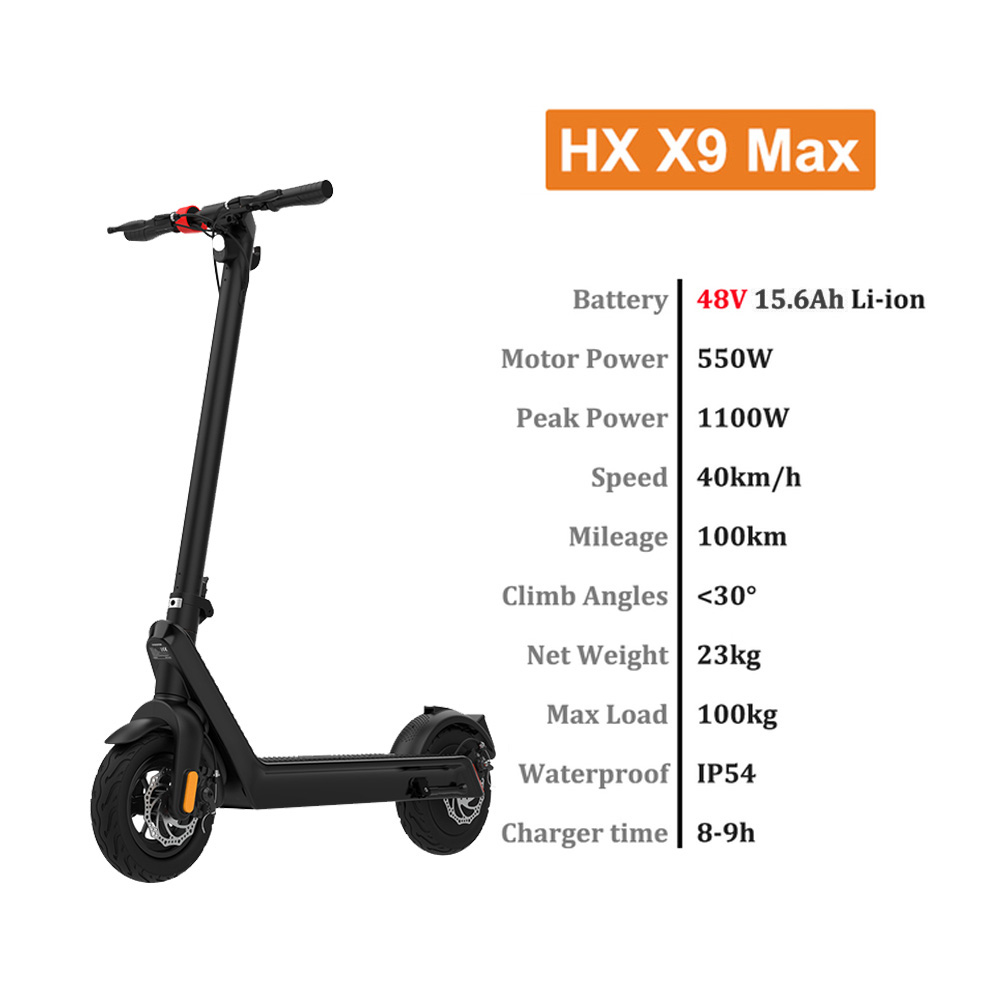 HX X9 PRO MAX sähköpotkulauta