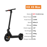 HX X9 PRO MAX sähköpotkulauta