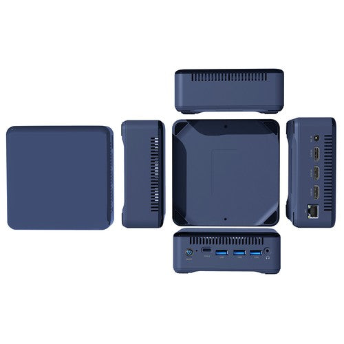 RUPA HSI-100 Mini PC, Intel N100 4 ydintä, enintään 3,4 GHz, 16 Gt RAM, 512 Gt SSD