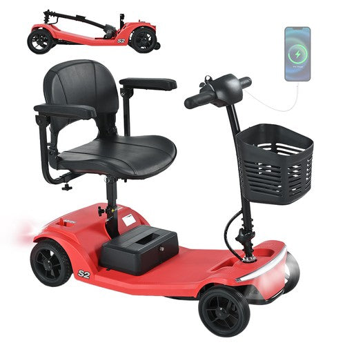 Sweetrich S2 -skootteri, 250 W moottori, 24 V 12 Ah