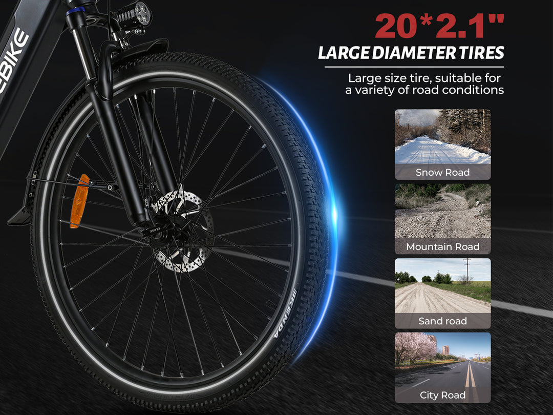 Samebike RS-A01 PRO sähköpyörä 15Ah