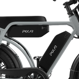 PIXAR® M9 Retro-sähköpyörä 2× 48 V 17,5 Ah