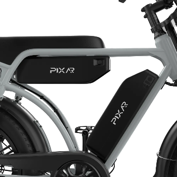 PIXAR® M9 Retro-sähköpyörä 2× 48 V 17,5 Ah