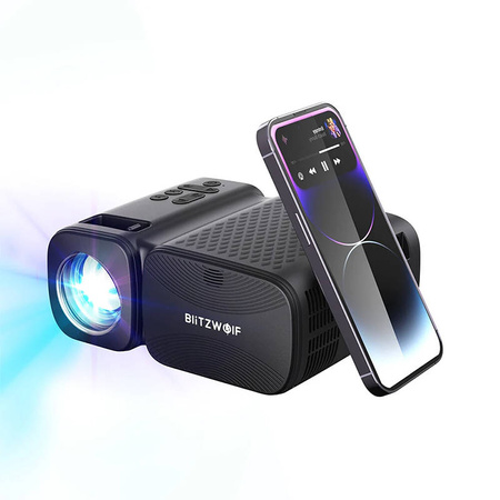 BlitzWolf BW-V3 Mini LED-valokuvake/projektori, Wi-Fi + Bluetooth