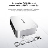 AOOSTAR MACO Mini PC, AMD Ryzen 7 Pro 6850H 8 ydintä, maks. 4,7 GHz, 24 Gt LPDDR5 RAM, 1 Tt SSD