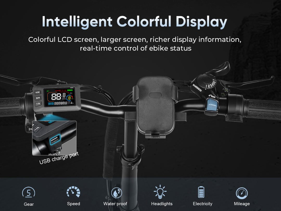 SAMEBIKE CY20 Sähköpyörä 350W 13Ah