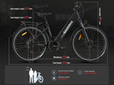 Samebike RS-A01 PRO sähköpyörä 15Ah