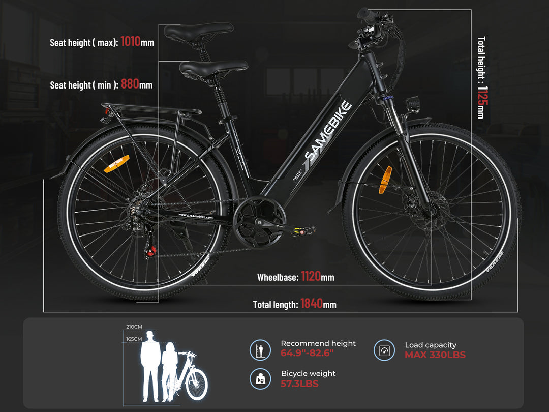 Samebike RS-A01 PRO sähköpyörä 15Ah
