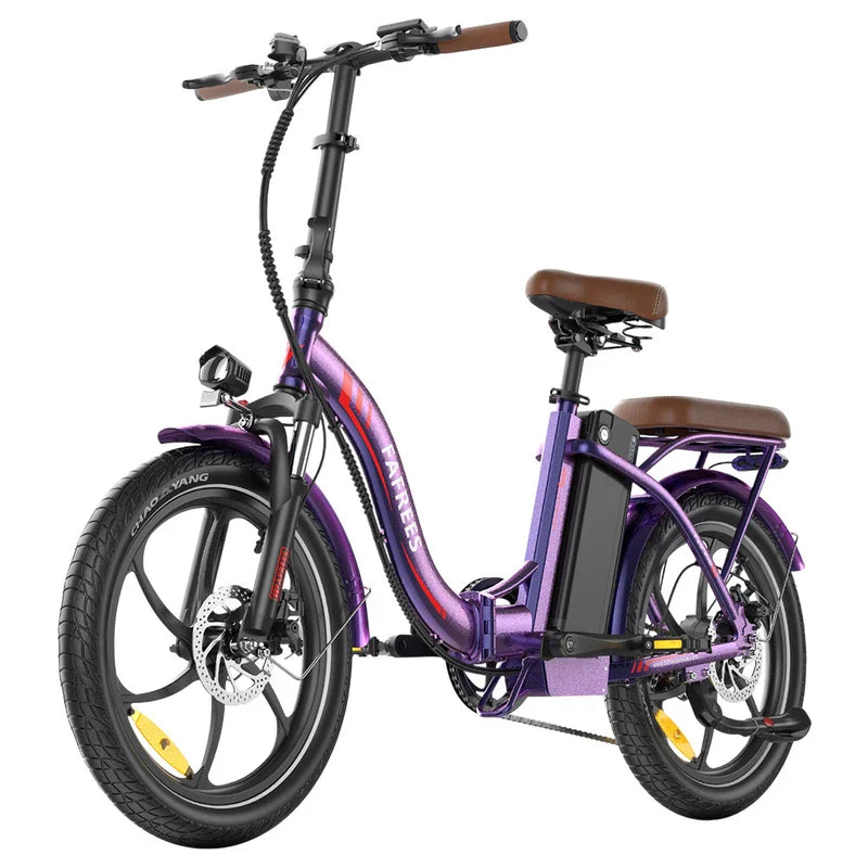 Fafrees F20+ Pro Folding Electric Bike purple - elekset.com