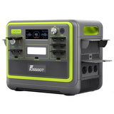 FOSSiBOT F2400 kannettava voimalaitos, 2048 Wh LiFePO4-akku, 2400 W:n tehoinen aurinkogeneraattori