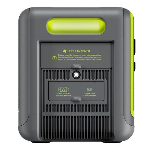 FOSSiBOT F2400 kannettava voimalaitos, 2048 Wh LiFePO4-akku, 2400 W:n tehoinen aurinkogeneraattori