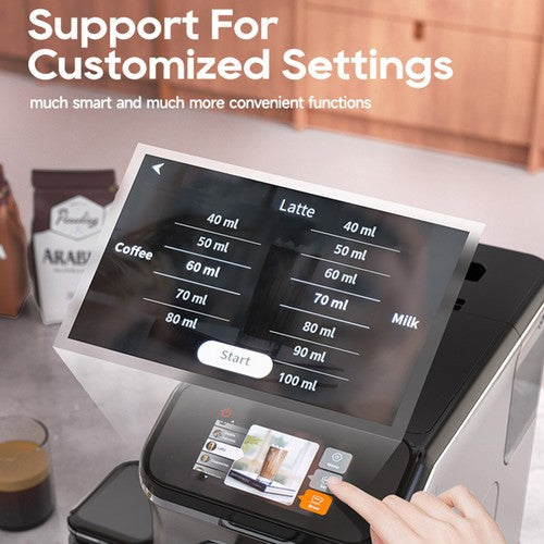 HiBREW H16 automaattinen espressokone jauhimella, 20 Bar