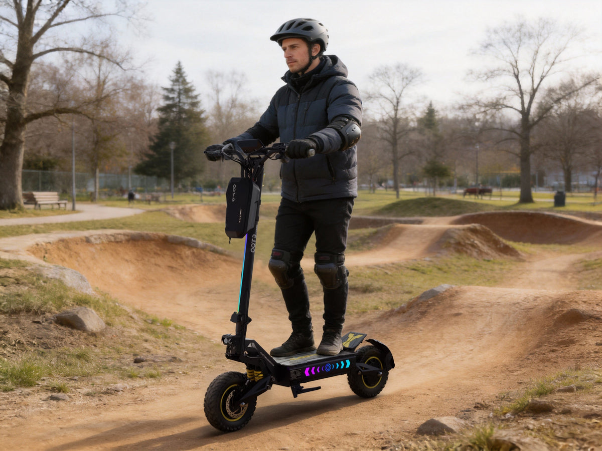 OOTD T10 Pro sähköpotkulauta 900W * 2x