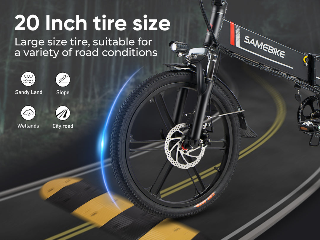 SAMEBIKE 20LVXD30-II kokoontaittuva sähköpyörä