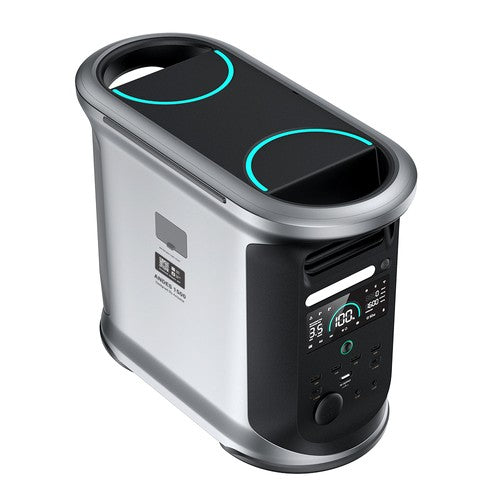 Ampace Andes 1500 kannettava voimalaitos, 1462 Wh LiFePO4, 2400 W