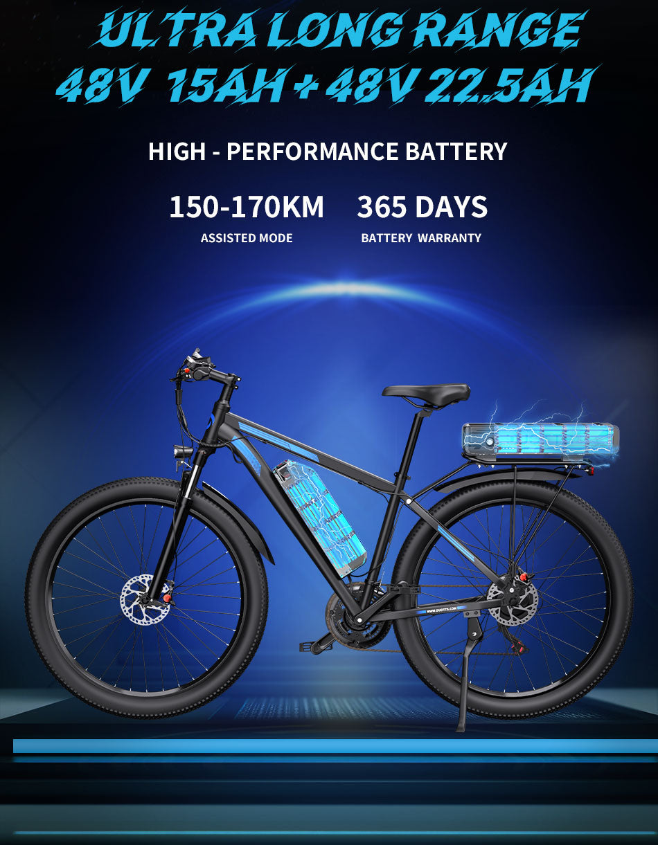 DUOTTS C29-K sähköpyörä 37.5Ah