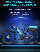 DUOTTS C29-K sähköpyörä 37.5Ah