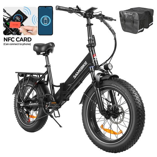 SAMEBIKE LOTDM200-II-FT kokoontaittuva sähköpyörä 750W