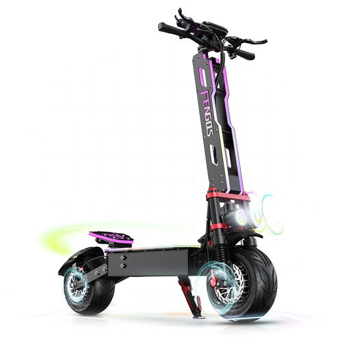 FENGQS GT9 sähköpotkulauta, 3500 W * 2 moottori, 60 V 38 Ah