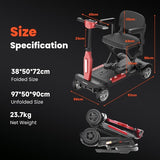 iScooter X11 -liikkumiskyvyn skootteri, 250 W moottori, 24 V 15.6 Ah